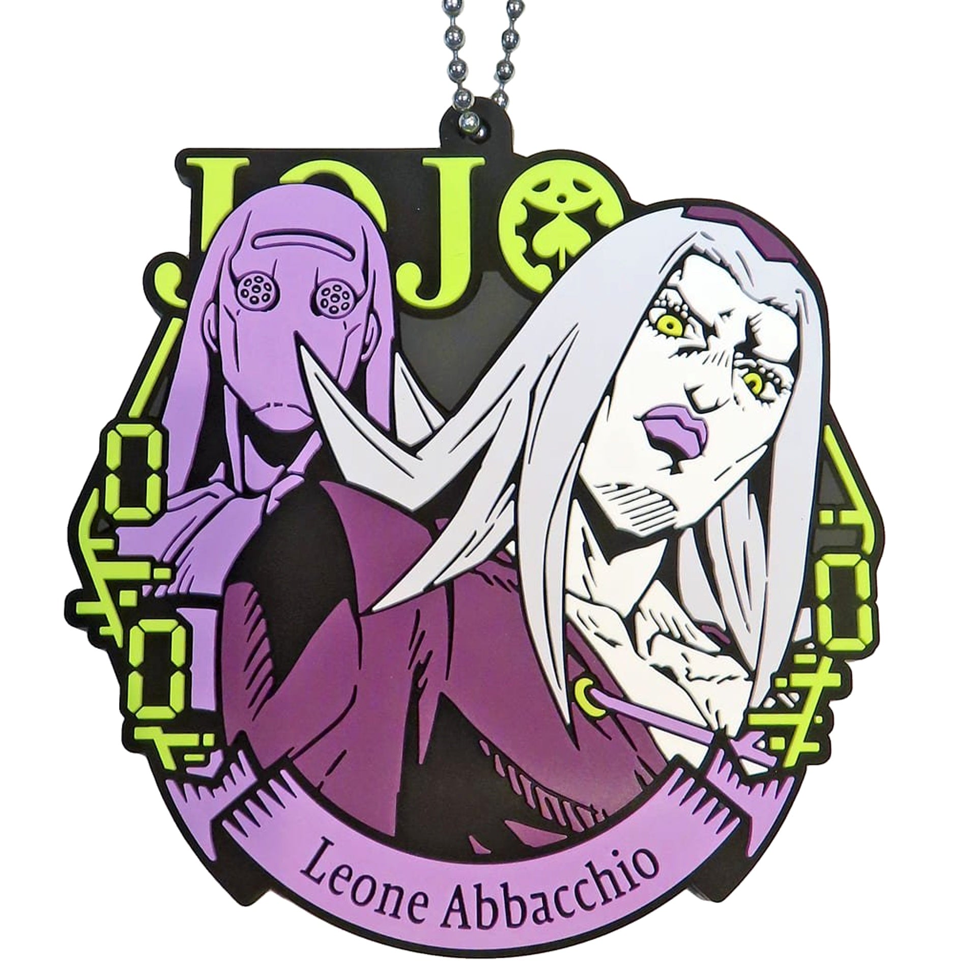 JoJo's Bizarre Adventure Leone Abbacchio Moody Blues Ichiban Kuji Golden Wind Rubber Charm Prize K [USED]