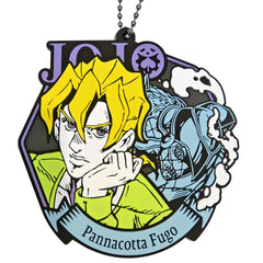 JoJo's Bizarre Adventure Pannacotta Fugo Purple Haze Ichiban Kuji Golden Wind Rubber Charm Prize K [USED]