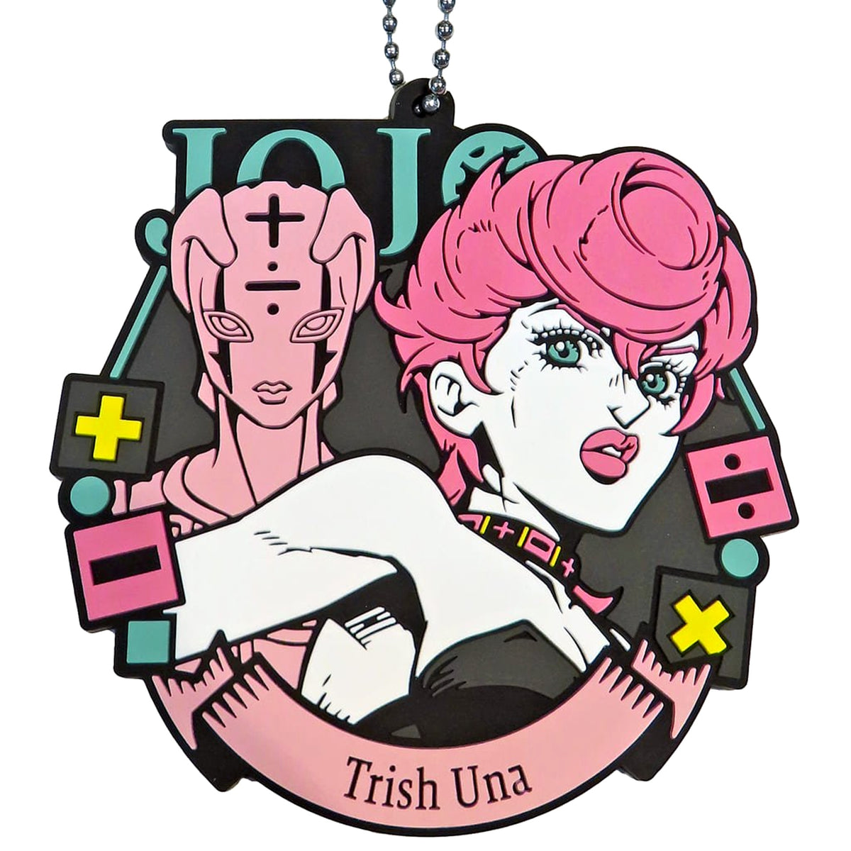JoJo's Bizarre Adventure Trish Una Spice Girl Ichiban Kuji Golden Wind Rubber Charm Prize K [USED]