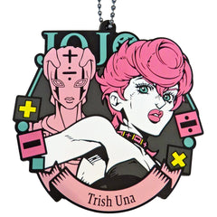 JoJo's Bizarre Adventure Trish Una Spice Girl Ichiban Kuji Golden Wind Rubber Charm Prize K [USED]