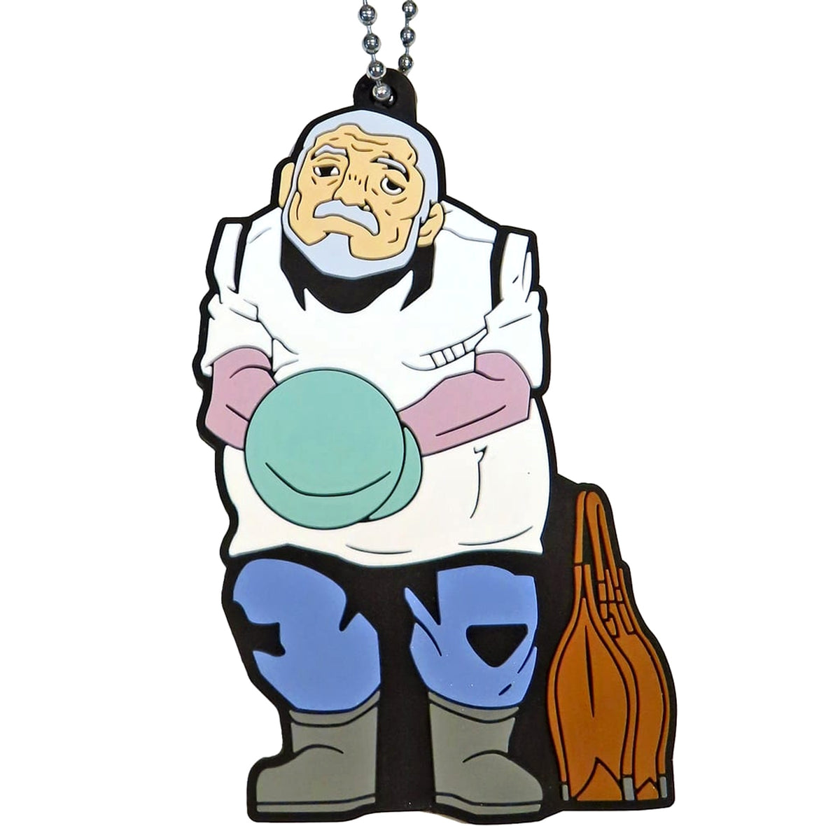 JoJo's Bizarre Adventure Pericolo Ichiban Kuji Golden Wind Rubber Charm Prize K [USED]