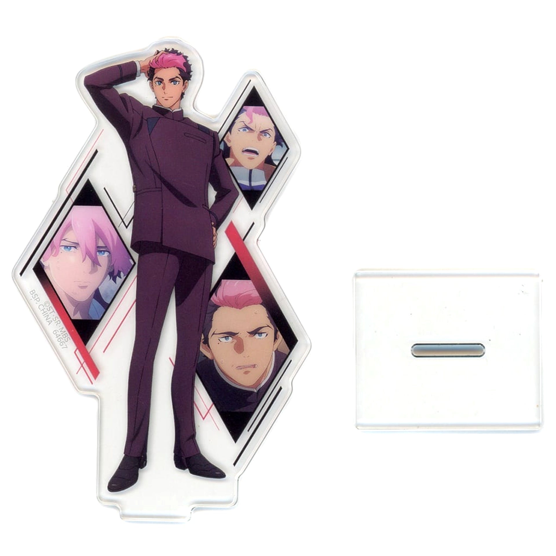 Mobile Suit Gundam: The Witch from Mercury Guel Jeturk Ichiban Kuji Vol.3 My Fullest Blessing to You Acrylic Stand Prize E Acrylic Stands [USED]