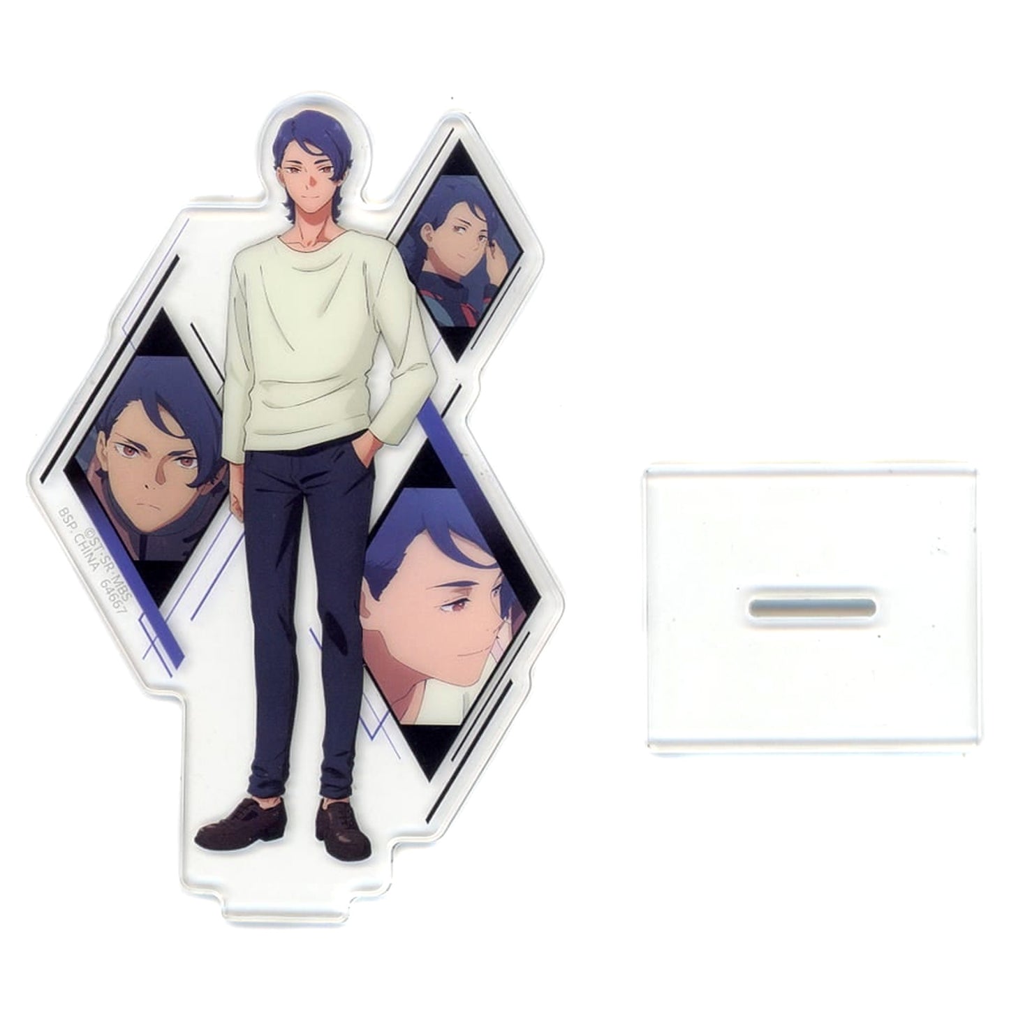 Mobile Suit Gundam: The Witch from Mercury Lauda Neill Ichiban Kuji Vol.3 My Fullest Blessing to You Acrylic Stand Prize E [USED]