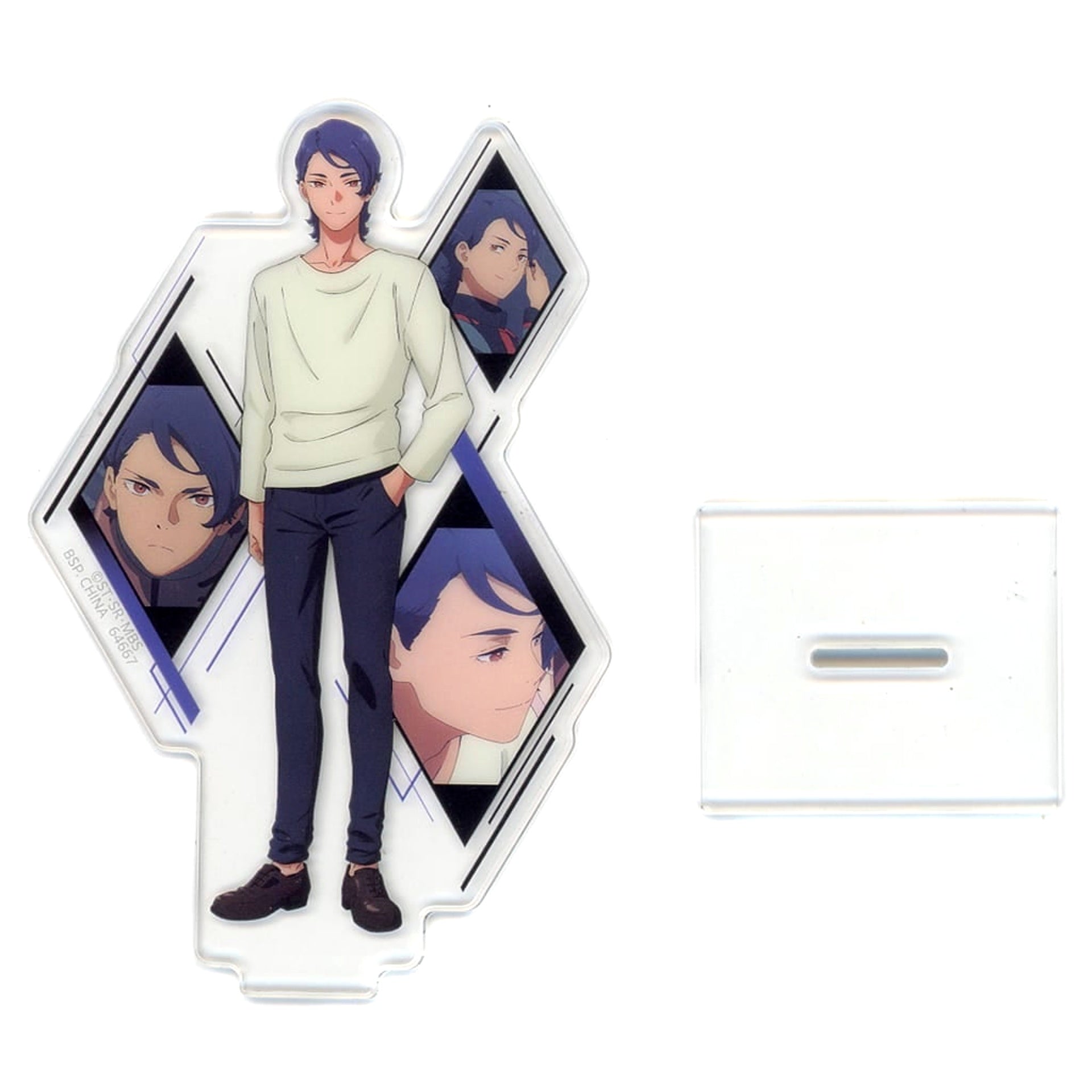 Mobile Suit Gundam: The Witch from Mercury Lauda Neill Ichiban Kuji Vol.3 My Fullest Blessing to You Acrylic Stand Prize E [USED]