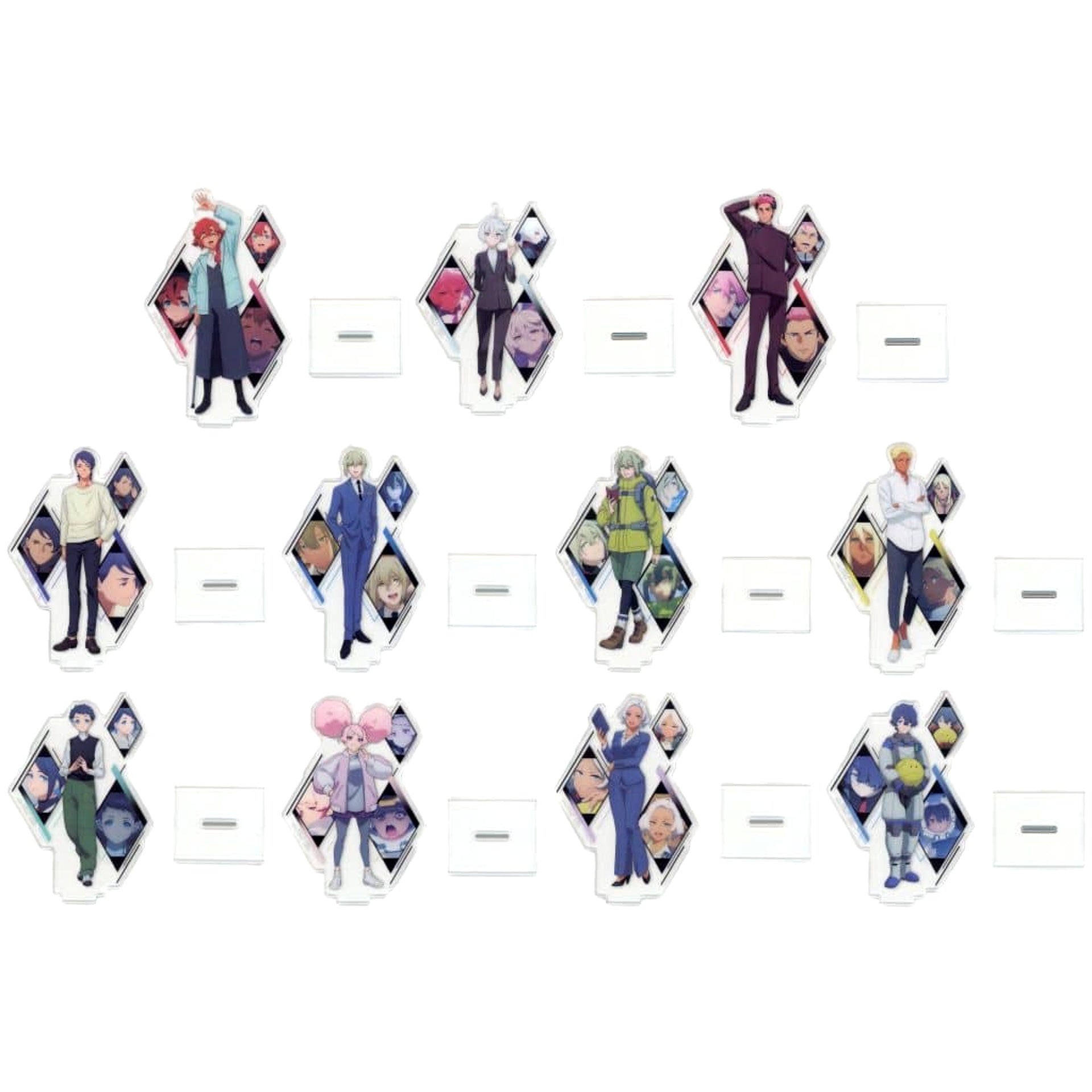 Mobile Suit Gundam: The Witch from Mercury Suletta Mercury & Others All 11 Types Set Ichiban Kuji Vol.3 My Fullest Blessing to You Acrylic Stand Prize E Acrylic Stands [USED]