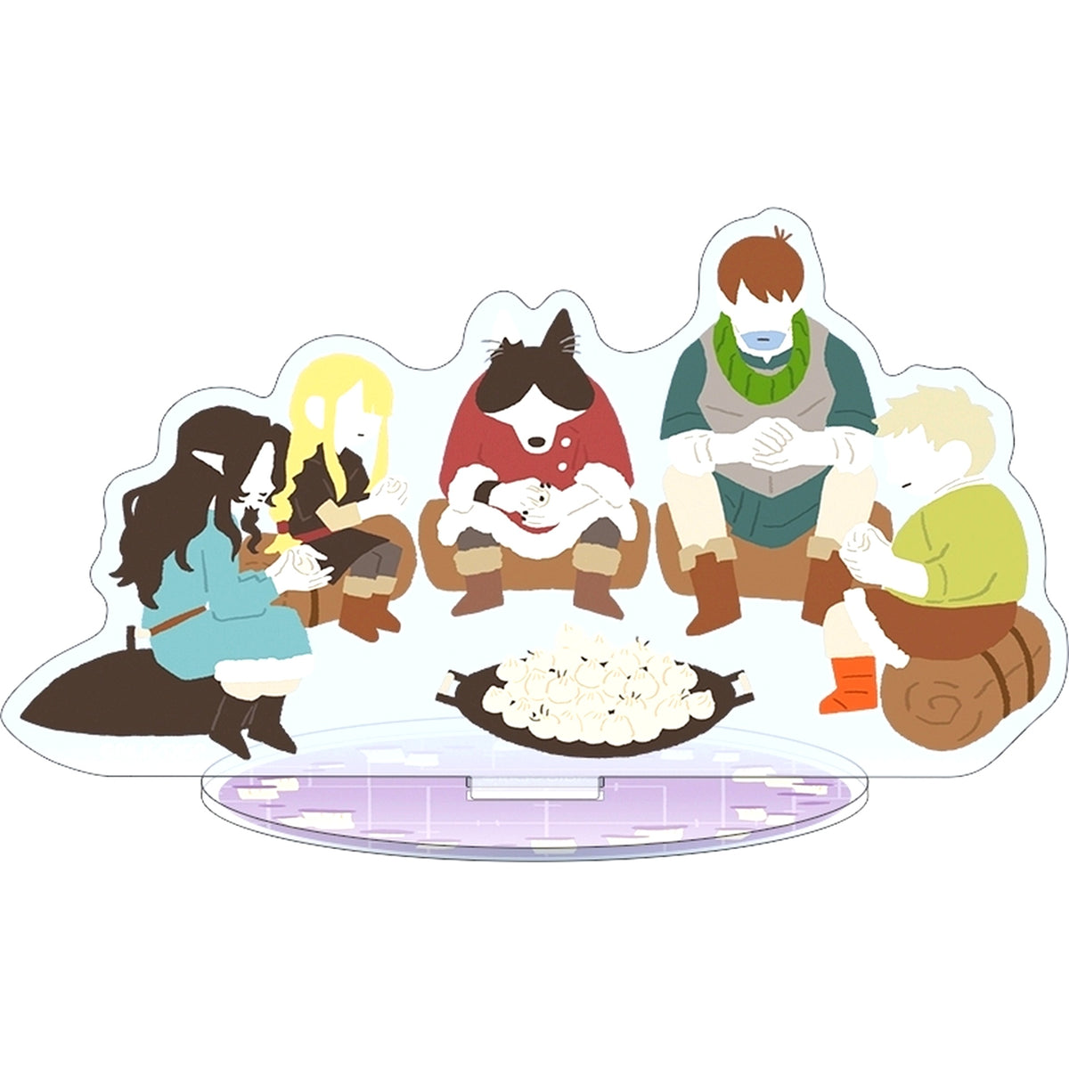 Changeling Acrylic Stand Yuru Palette Delicious in Dungeon [USED]