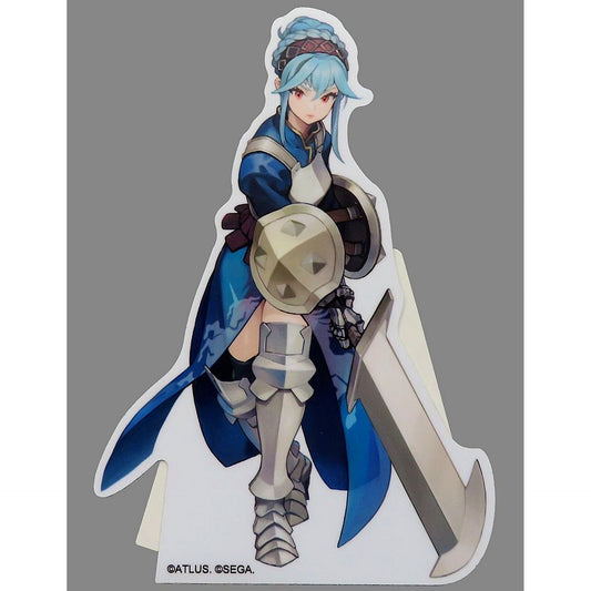 Virginia E 1/10 Scale Character Panel Unicorn Overlord Collabo Steak and Hamburg Shop Big Bear [USED]