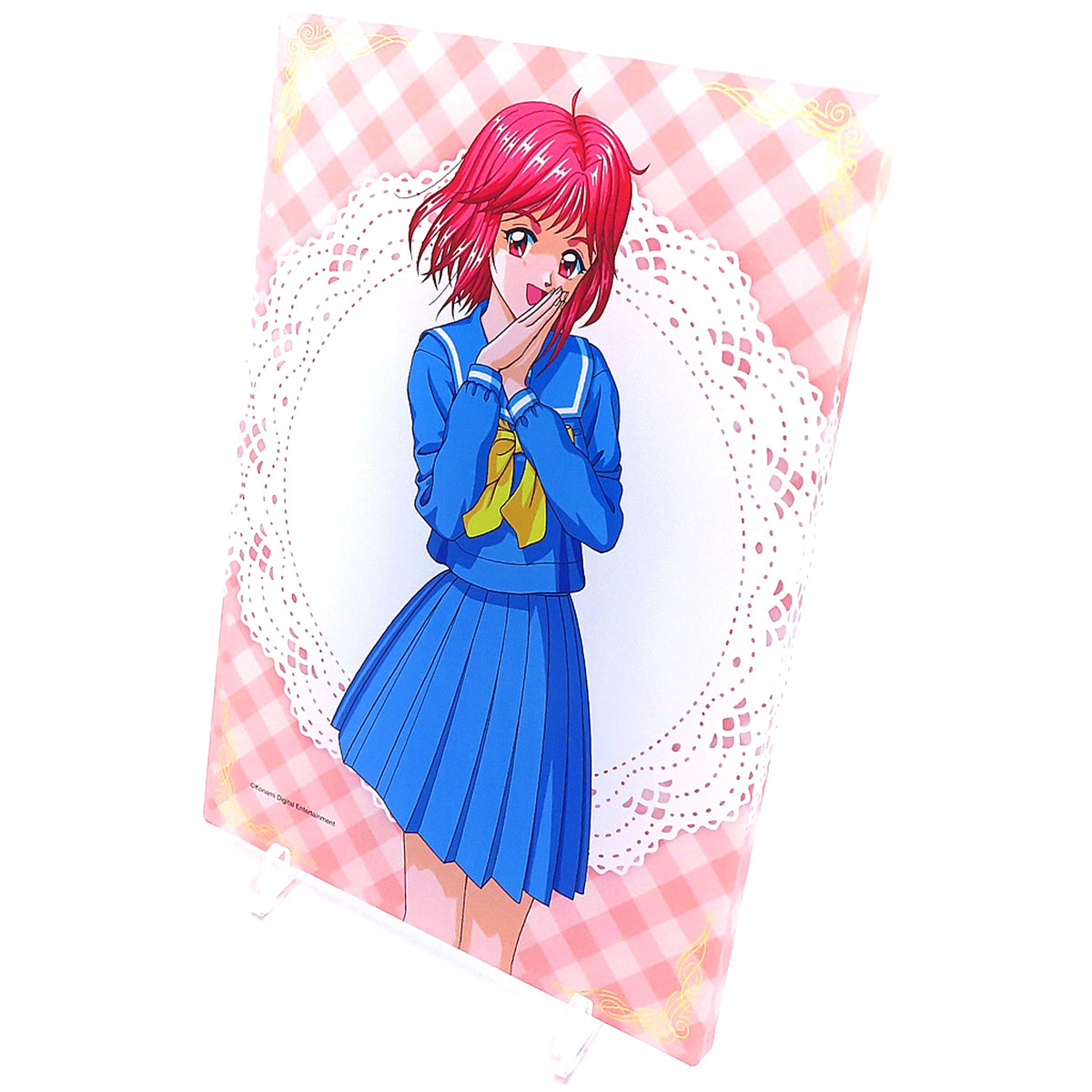 Yuko Asahina Noble Art Acrylic Tokimeki Memorial 30th Anniversary Animate Only Shop [USED]
