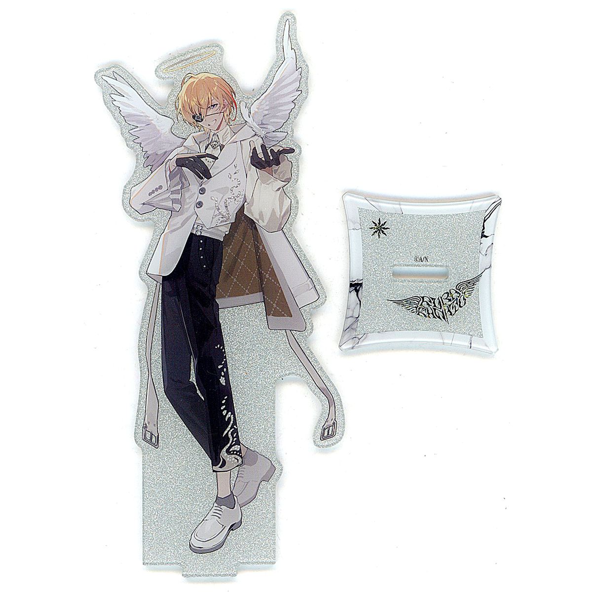 Fura Kanato Virtual YouTuber Nijisanji Glitter Acrylic Stand VOLTACTION Angel x Devil [USED]