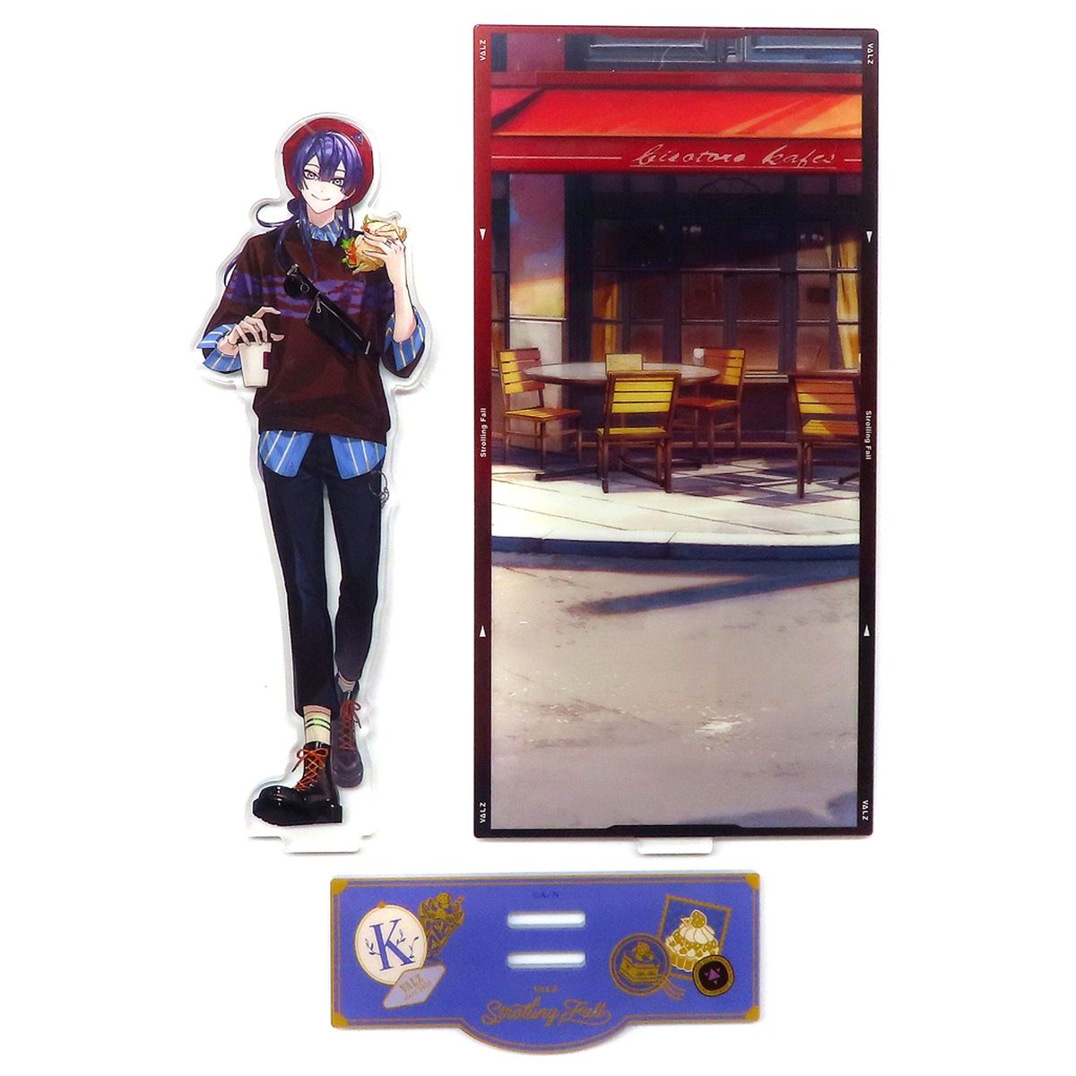 Nagao Kei, VALZ Virtual YouTuber Nijisanji Acrylic Stand Strolling Fall animate Girls Festival 2024 Goods [USED]