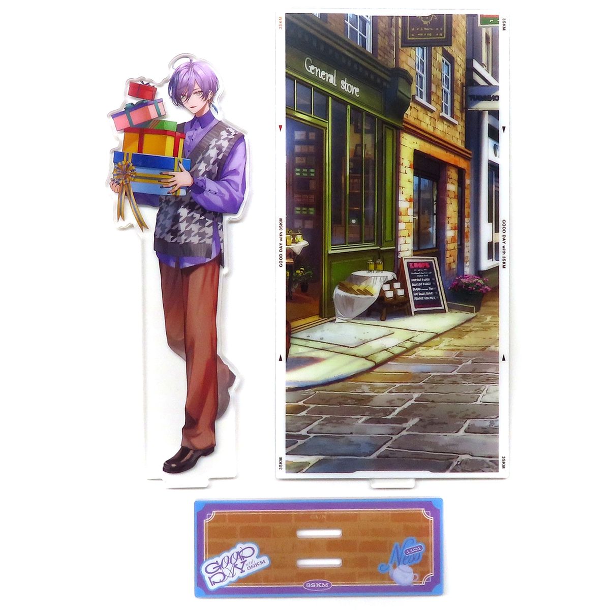 Sakaki Ness 3SKM Acrylic Stand Virtual YouTuber Nijisanji 3SKM GOOD DAY with 3SKM animate Girls Festival 2024 Goods [USED]
