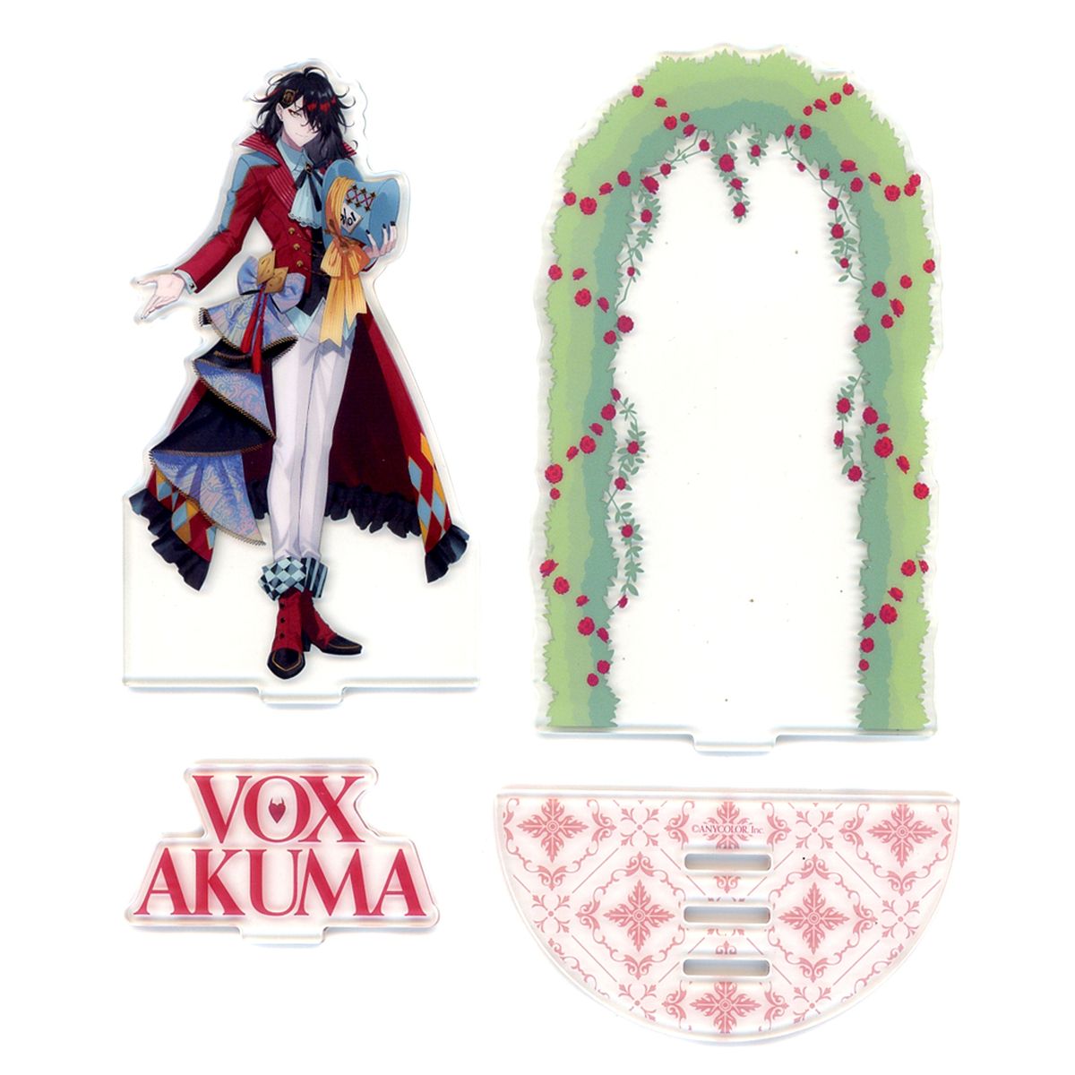 Vox Akuma Acrylic Stand Virtual YouTuber Nijisanji NIJISANJI EN Luxiem in WONDERLAND [USED]