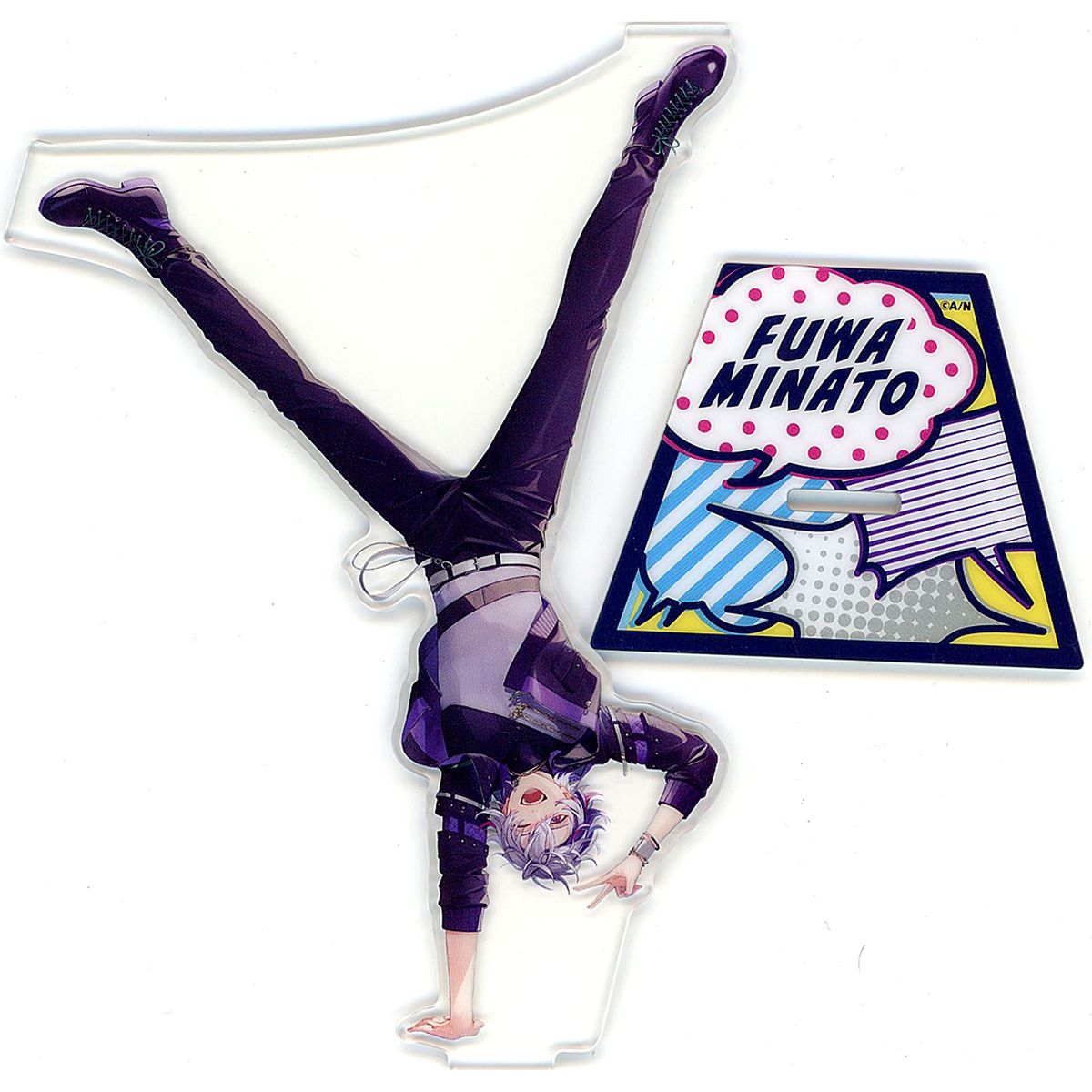 Fuwa Minato Acrylic Stand Virtual YouTuber Nijisanji ROF-MAO 3rd Anniversary [USED]