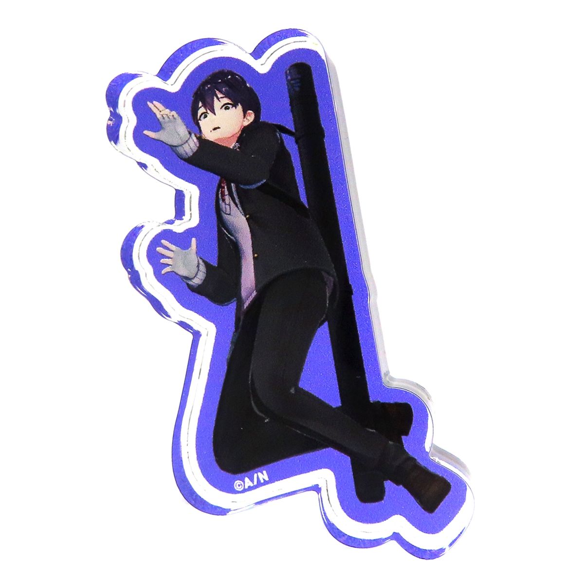 Toya Kenmochi Frightened Mini Acrylic Block Virtual YouTuber Nijisanji ROF-MAO 3rd Anniv [USED]