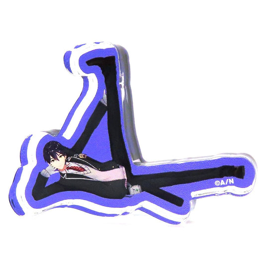 Toya Kenmochi L Type Mini Acrylic Block Virtual YouTuber Nijisanji ROF-MAO 3rd Anniversary [USED]
