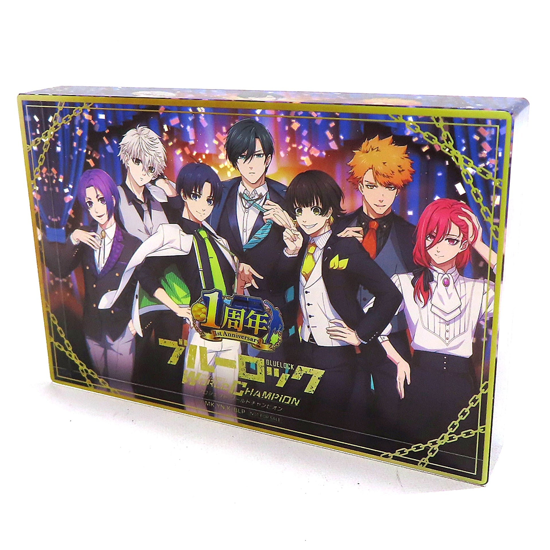 Group Acrylic Block Blue Lock Project World Champion 1st Anniversary Campaign Prize [USED]
