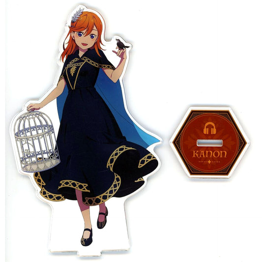 Kanon Shibuya Big Acrylic Stand Fairy Tale Motif Outfit GiGO Collabo Cafe Love Live! Superstar!! [USED]