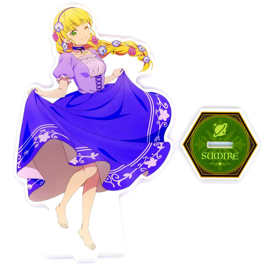 Sumire Heanna Big Acrylic Stand Fairy Tale Motif Outfit GiGO Collaboration Cafe Love Live! Superstar!! [USED]