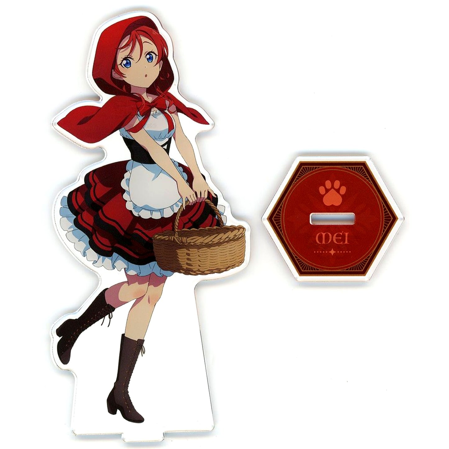 Mei Yoneme Big Acrylic Stand Fairy Tale Motif Outfit GiGO Collaboration Cafe Love Live! Superstar!! [USED]