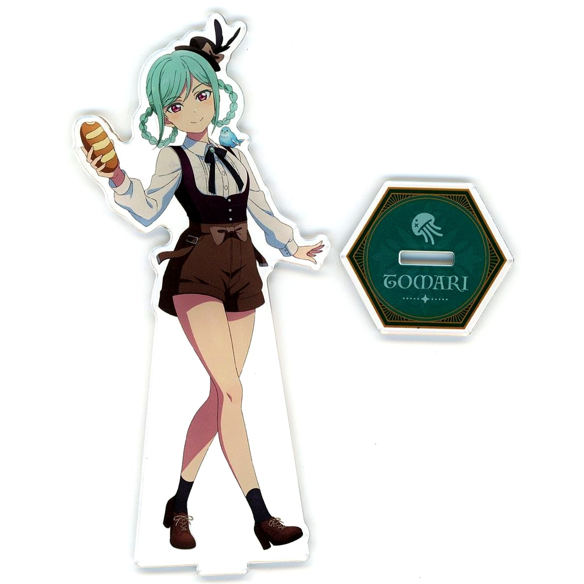 Tomari Onitsuka Fairy Tale Motif Outfit Big Acrylic Stand GiGO Collabo Cafe Love Live! Superstar!! [USED]