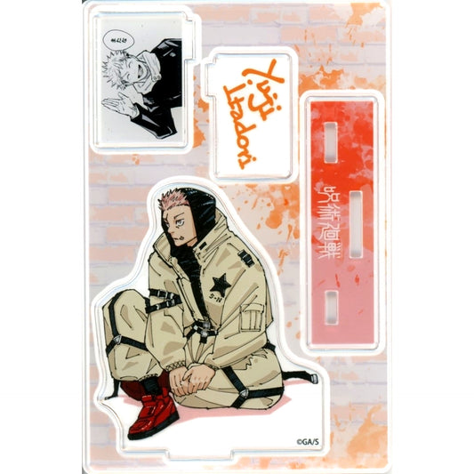 Yuji Itadori - 4th Character Popularity Poll TOP 3 Newly Drawn Illustration Famous Scene Diorama Figure Jujutsu Kaisen [USED]