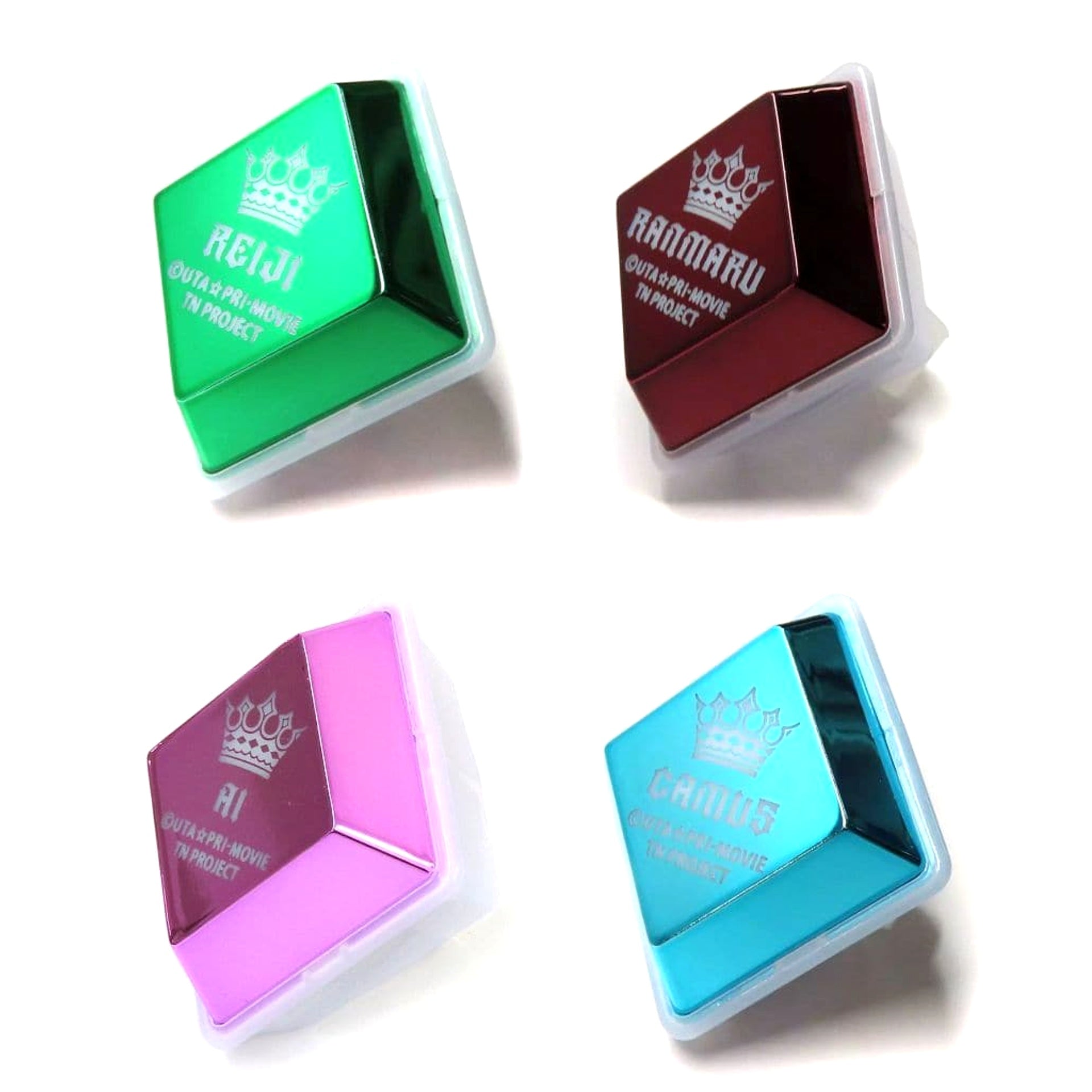 Uta no Prince-sama: Taboo Night Kisses Reiji Kotobuki & Others All 4 Types Set Trading Ring-shaped Light Theater Limited [USED]