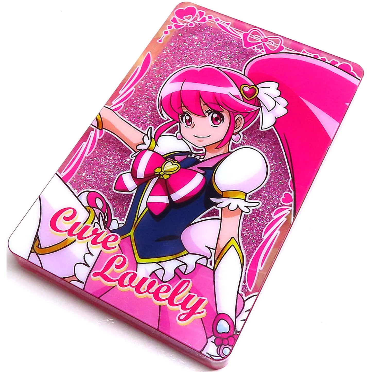 Cure Lovely Pretty Cure 20th Anniversary Flowing Sand Acrylic Block China Limited [USED]