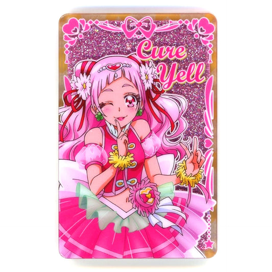Cure Yell Pretty Cure 20th Anniversary Quicksand Acrylic Block China Limited [USED]