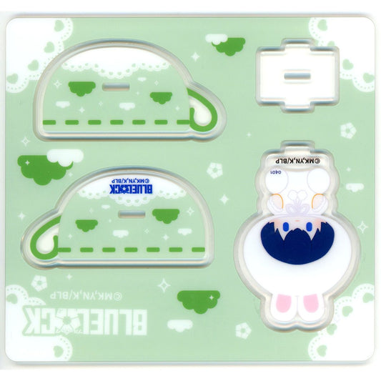 Yoichi Isagi Teacup Series Wobbly Acrylic Stand Blue Lock x Qiqiu Nuannuanxing China Limited [USED]