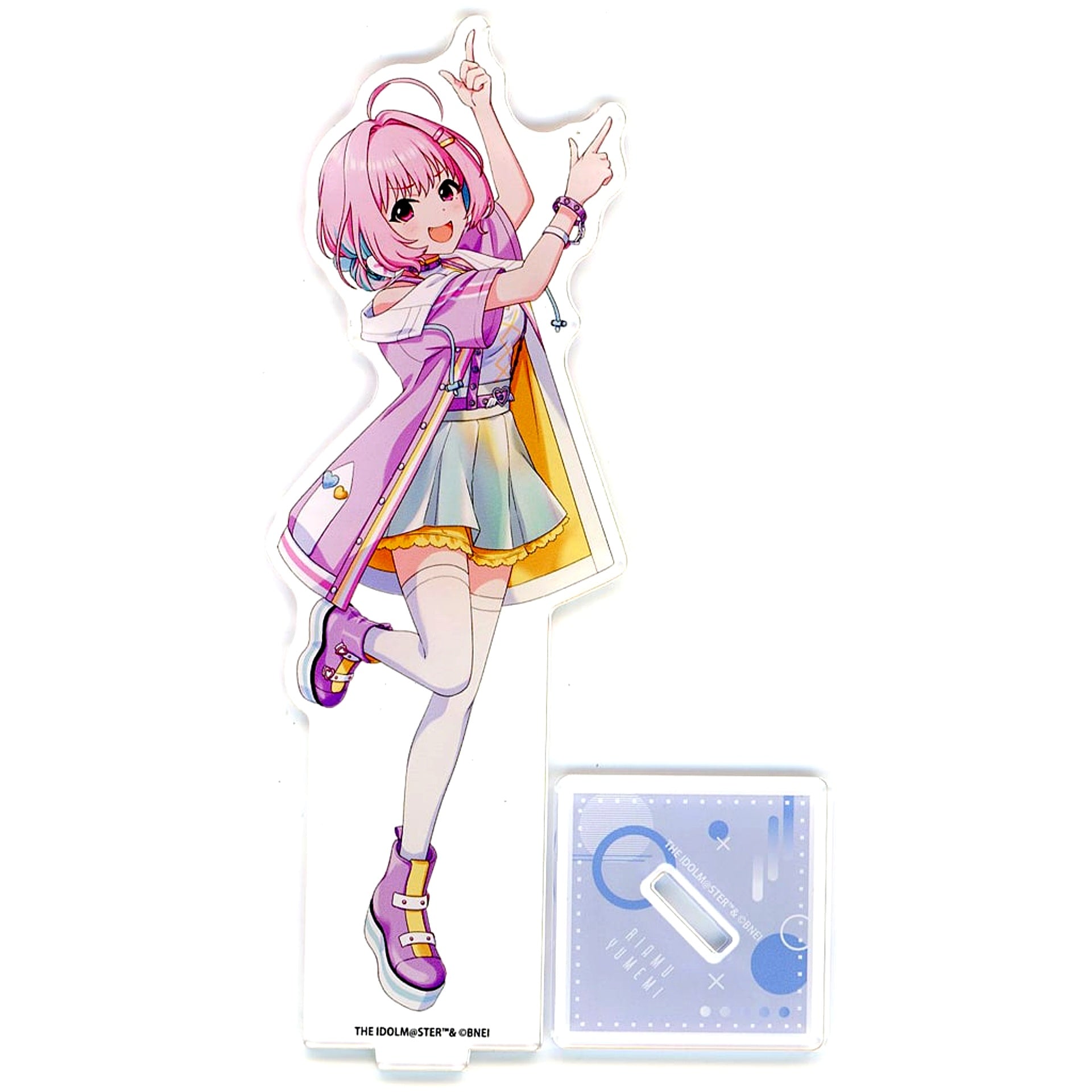 Riamu Yumemi THE IDOLM@STER CINDERELLA GIRLS Official Acrylic Stand ConnecTrip! ver. [USED]