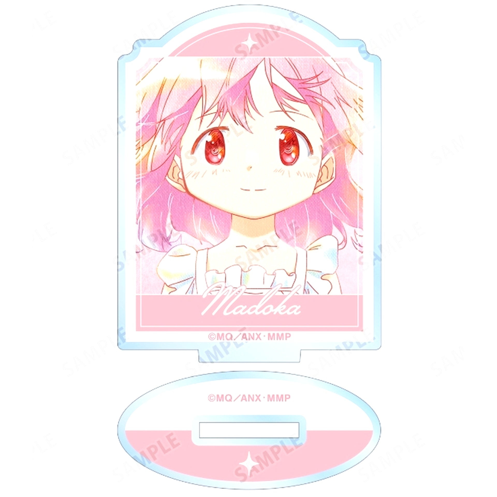 Madoka Kaname B. Puella Magi Madoka Magica the Movie Part 1 Beginnings / Part 2 Eternal Trading Ani-Art aqua label Vol. 2 Acrylic Stand [USED]