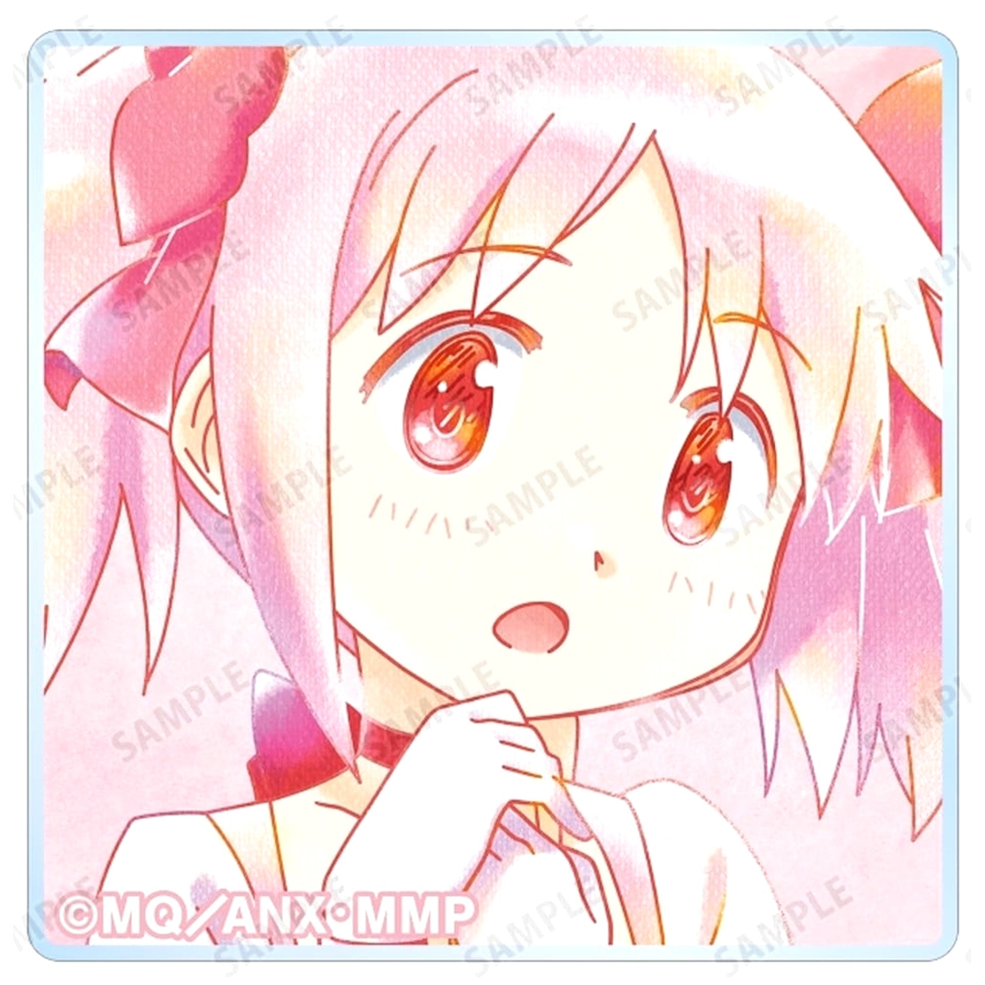 Puella Magi Madoka Magica the Movie Part 1 Beginnings and Part 2 Eternal Madoka Kaname Trading Ani-Art aqua label 2nd Acrylic Tile Type A Acrylic Stands [USED]
