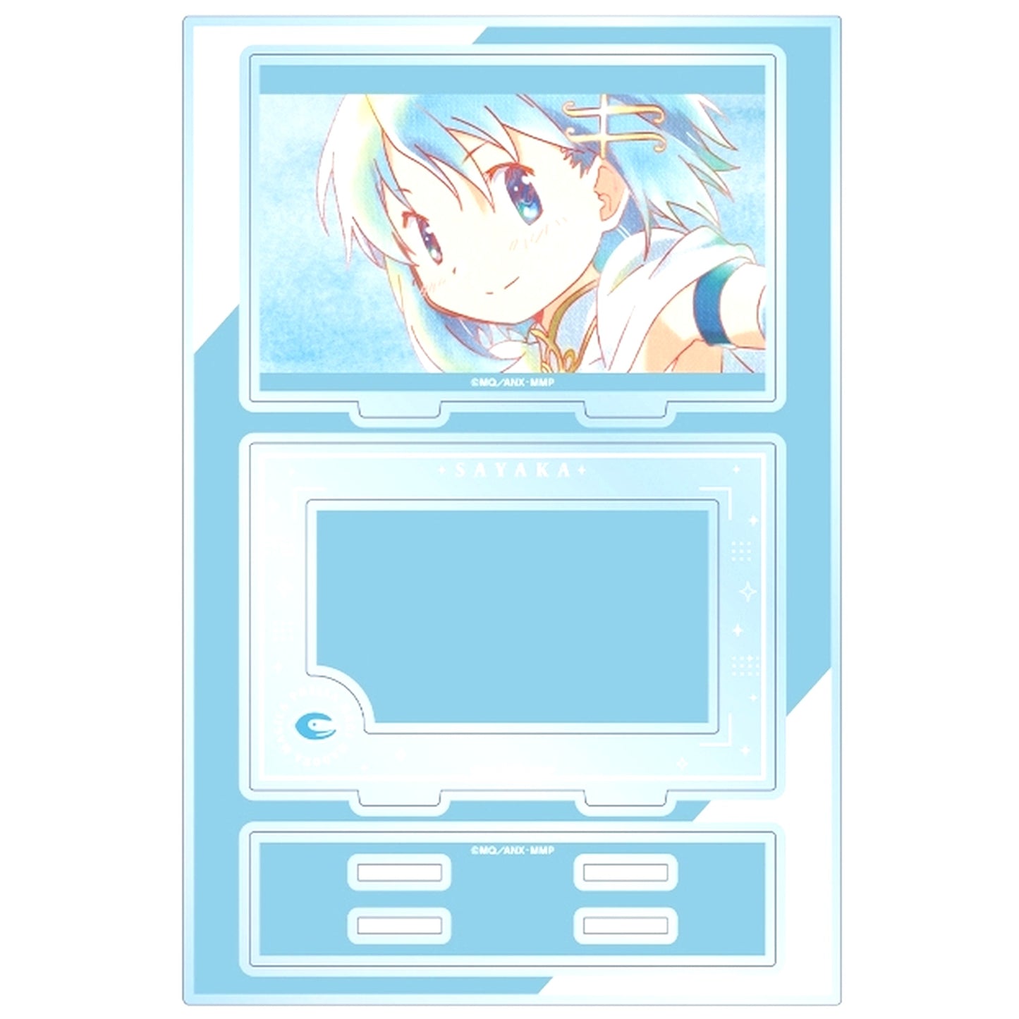 Sayaka Miki Puella Magi Madoka Magica the Movie Beginnings / Eternal Ani-Art aqua label Part 2 BIG Acrylic Stand with Parts [USED]