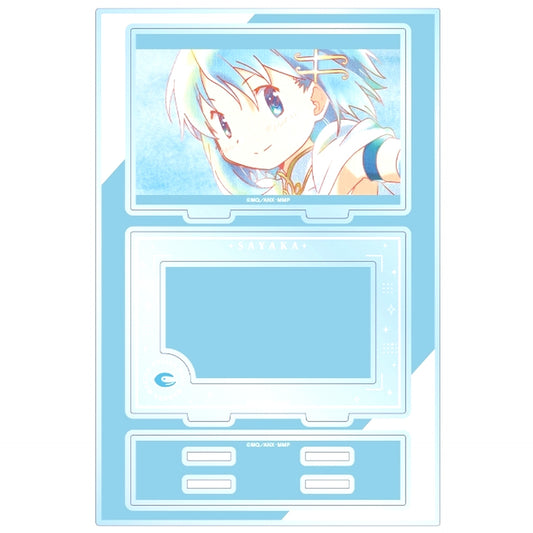 Sayaka Miki Puella Magi Madoka Magica the Movie Beginnings / Eternal Ani-Art aqua label Part 2 BIG Acrylic Stand with Parts [USED]