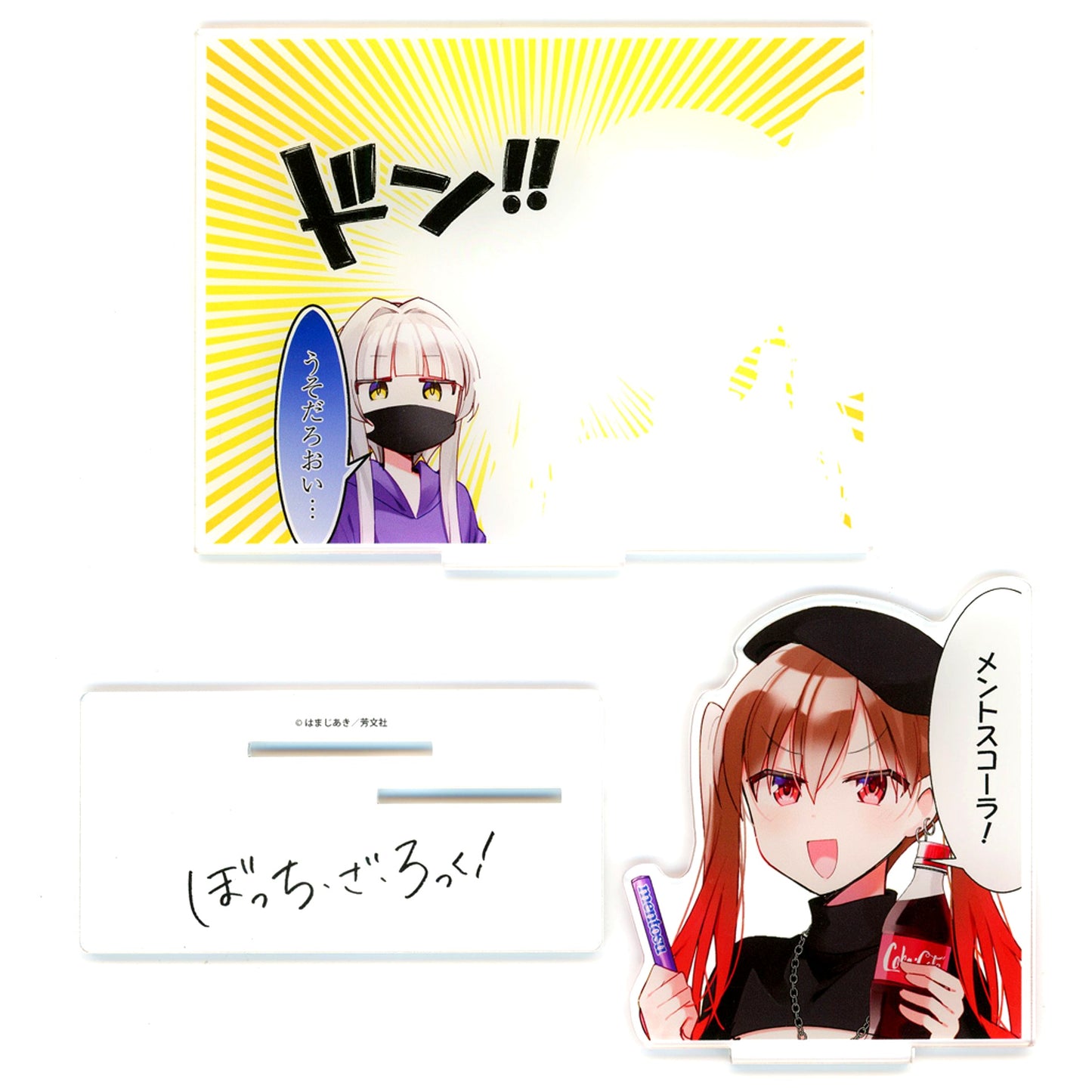 Mentos Cola! Original Acrylic Diorama Bonus for Comics Bocchi the Rock! Anthology Comic Vol. 4 Gamers Limited Edition [USED]