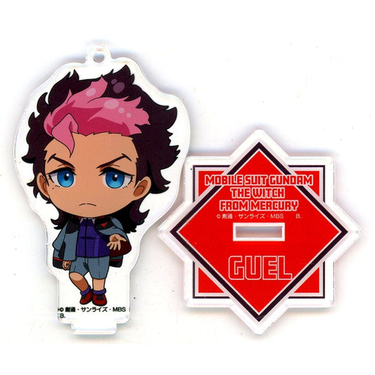Guel Jeturk Mobile Suit Gundam The Witch from Mercury Hapiclo! Tsunagyutto Acrylic Stand Charm [USED]