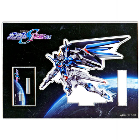 Rising Freedom Gundam Mobile Suit Gundam SEED FREEDOM Acrylic Stand Hochi Entertainment Market [USED]
