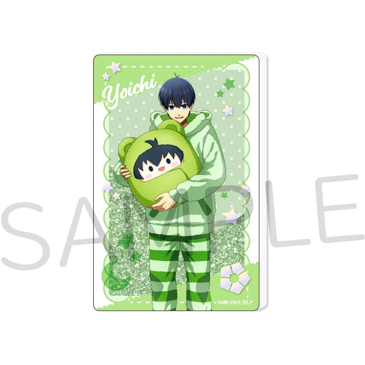 Yoichi Isagi Glitter Acrylic Block Kurumi Pajama Ver. Blue Lock [USED]
