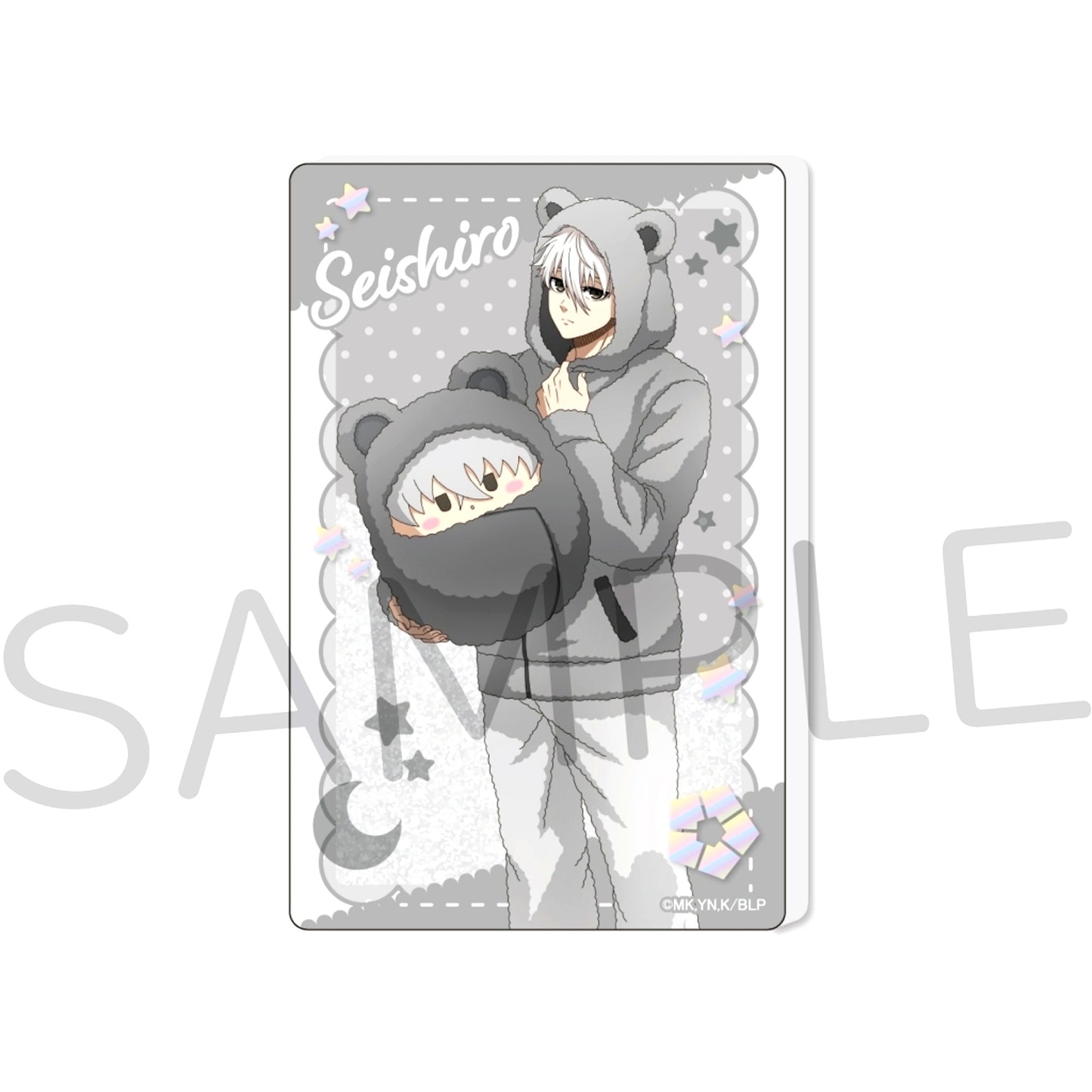 Seishiro Nagi Glitter Acrylic Block Walnut Pajamas Ver. Blue Lock [USED]