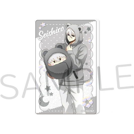 Seishiro Nagi Glitter Acrylic Block Walnut Pajamas Ver. Blue Lock [USED]