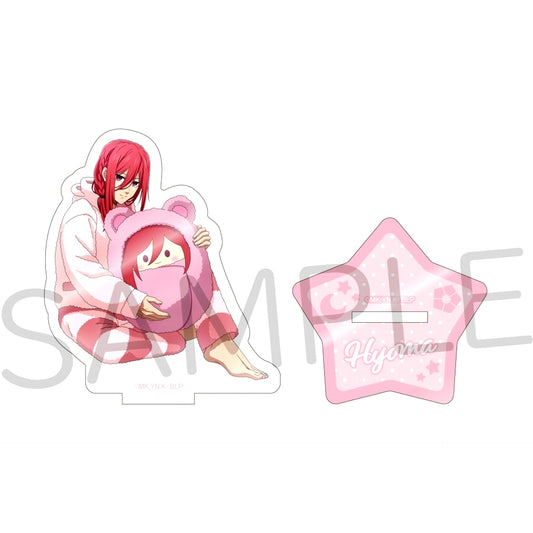 Hyoma Chigiri Regular Proportion Acrylic Stand Kurumi Pajama Ver. Blue Lock [USED]