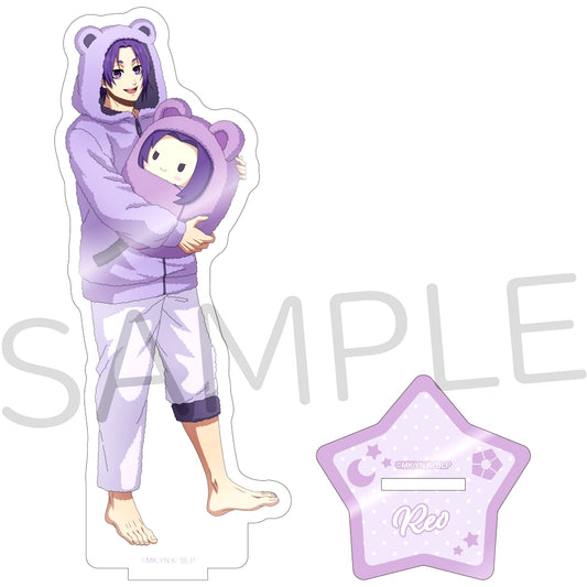Reo Mikage Regular Proportion Acrylic Stand Kurumi Pajama Ver. Blue Lock [USED]