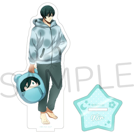 Rin Itoshi Regular Proportion Acrylic Stand Kurumi Pajama Ver. Blue Lock [USED]
