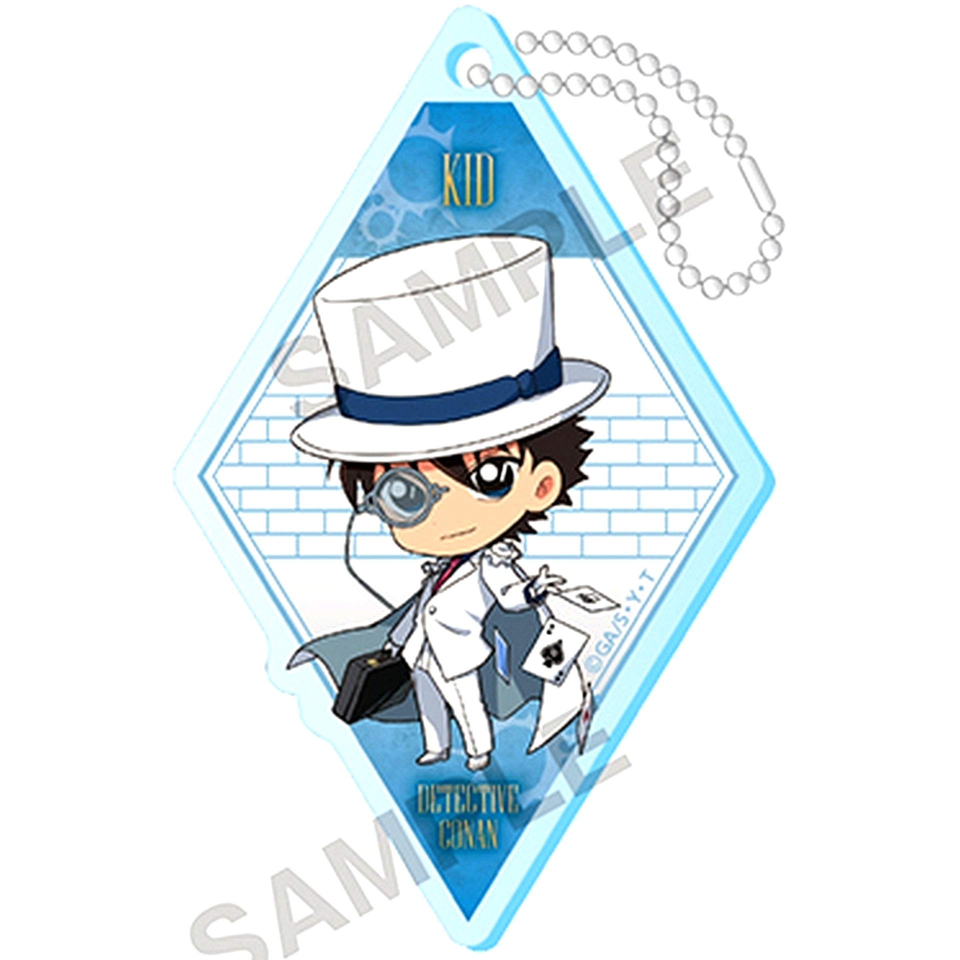 Kaito Kid Detective Conan Niitengo Acrylic Keychain Old Suit Vol.2 Ver. [USED]