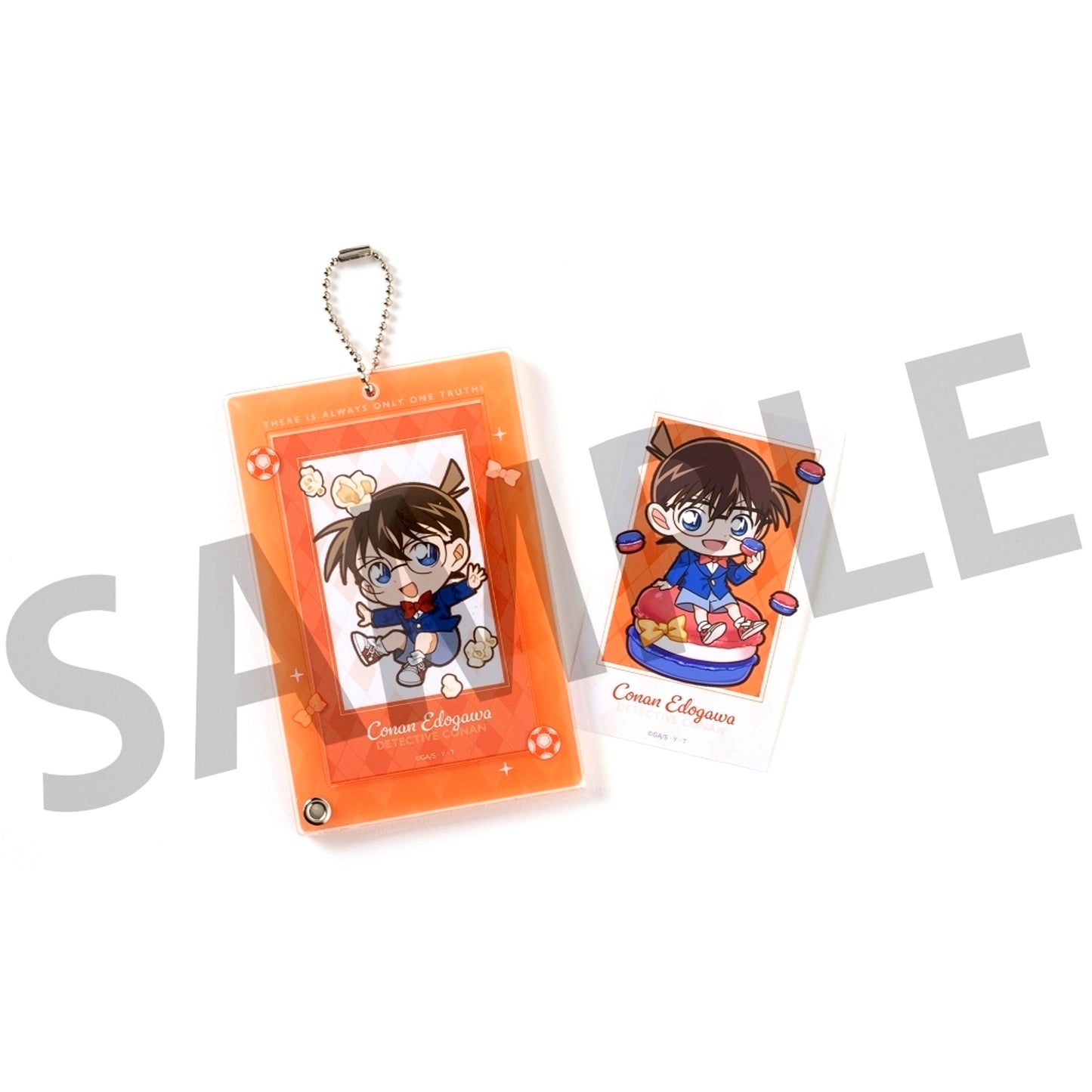 Conan Edogawa Detective Conan Mini Bromide Holder Set [USED]
