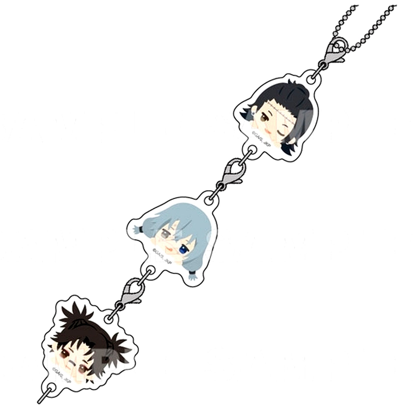 Suguru Geto Mahito Choso Jujutsu Kaisen Chokotte! Connecting Acrylic Keychain Cursed Spirits Cursed Objects [USED]