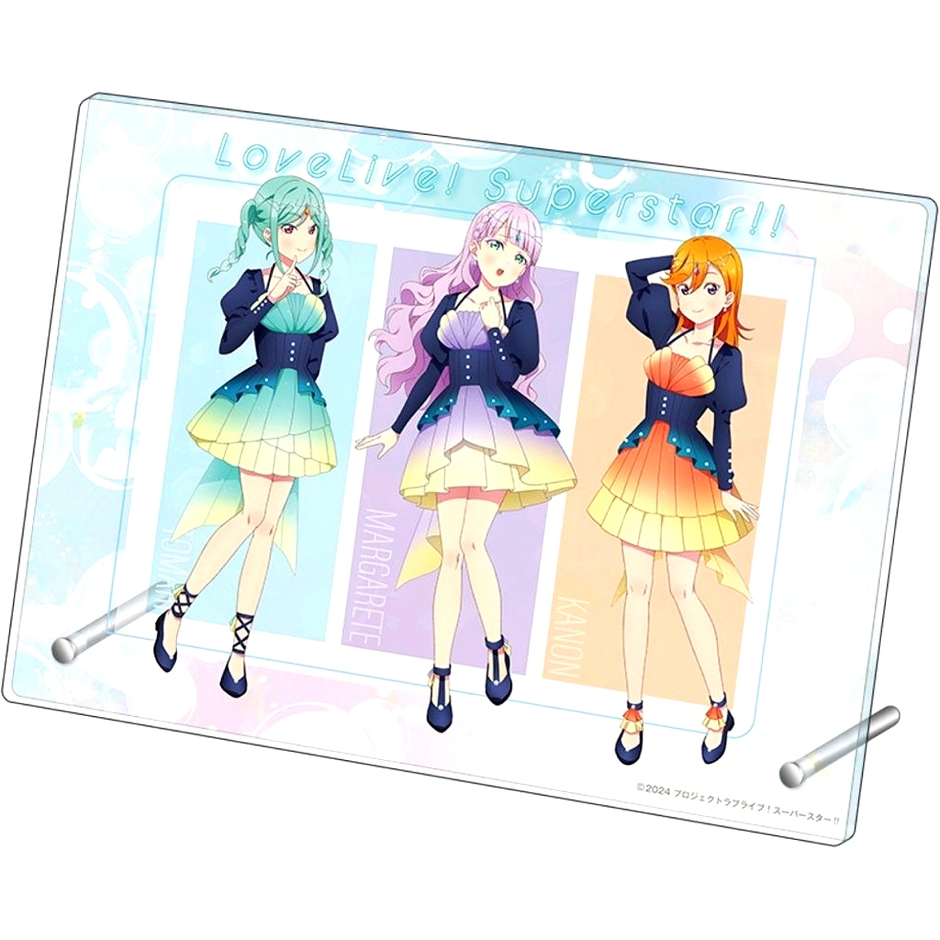 Group A. Acrylic Art Panel Love Live! Superstar!! [USED]