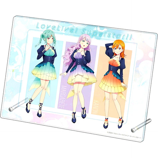 Group A. Acrylic Art Panel Love Live! Superstar!! [USED]