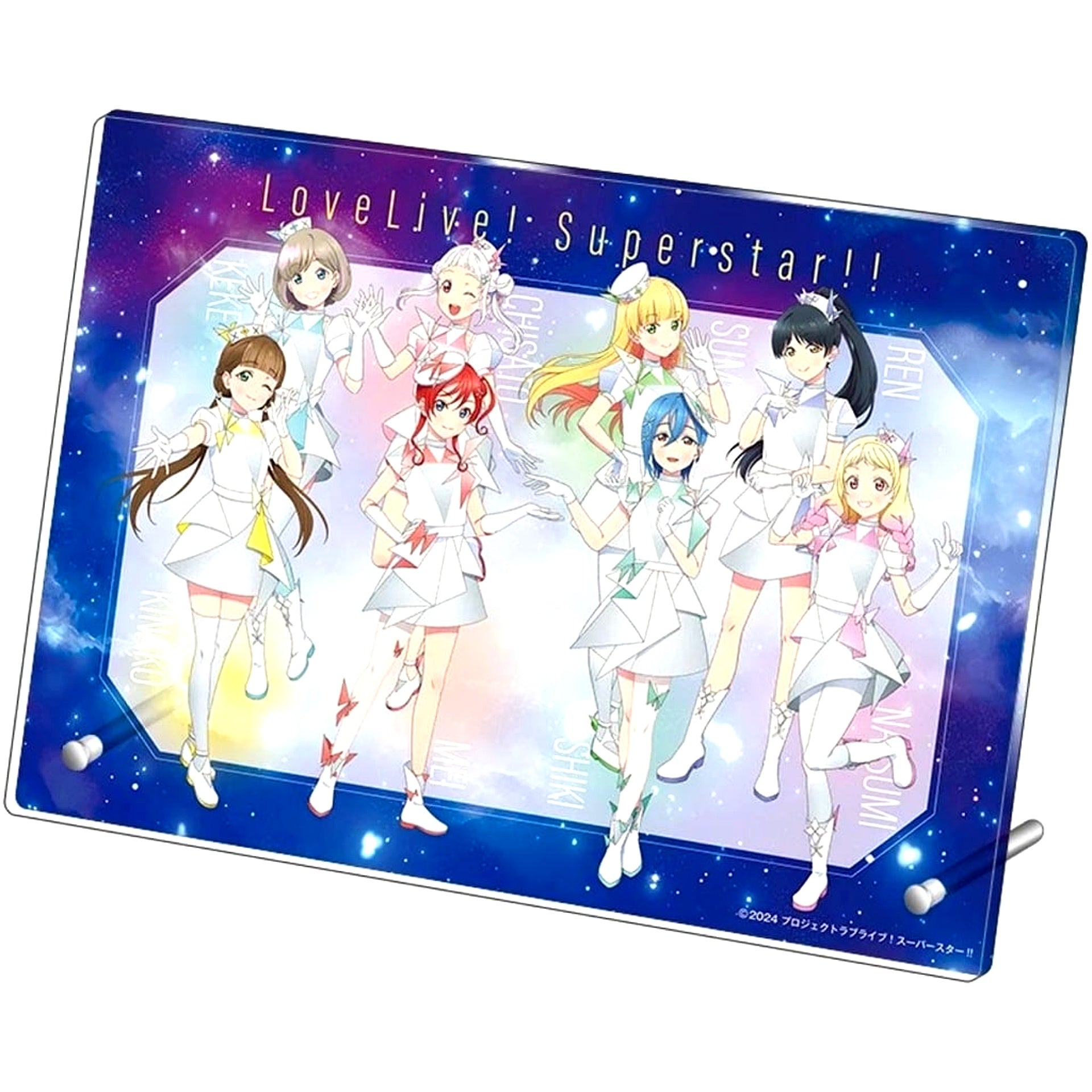 Group B. Acrylic Art Panel Love Live! Superstar!! [USED]