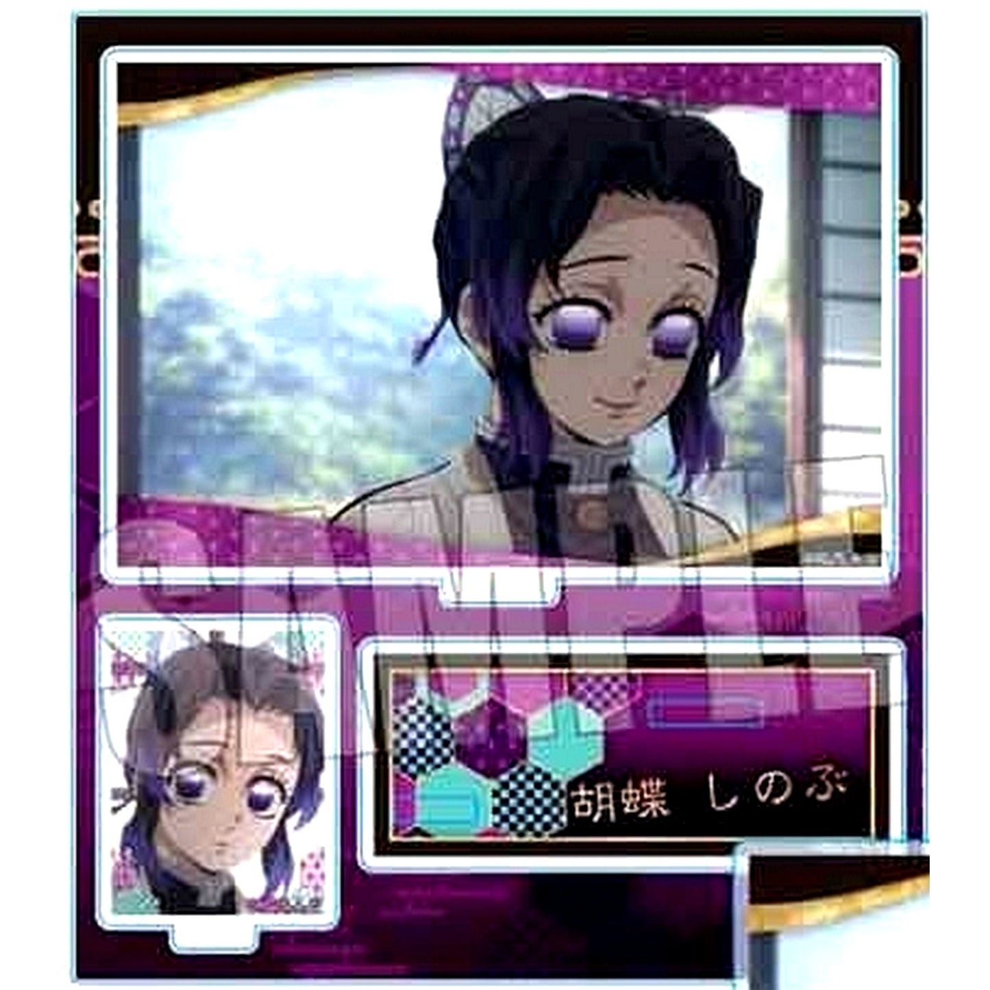 Shinobu Kocho BIG Memories Acrylic Stand Demon Slayer Hashira Training Arc [USED]